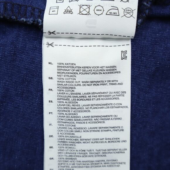 G-Star Raw Men's Long Sleeve Pullover Mock Turtle Neck Heathered Blue Sz M - Picture 12 of 13